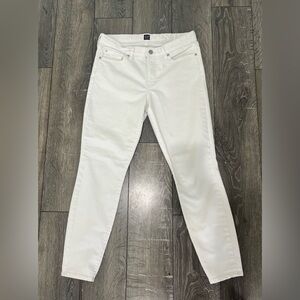 Gap Women's White Jean Skinny Leg Size 29 Regular